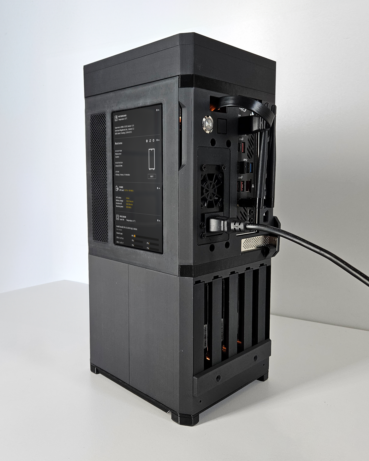 MASS - Stackable NAS ITX Enclosure