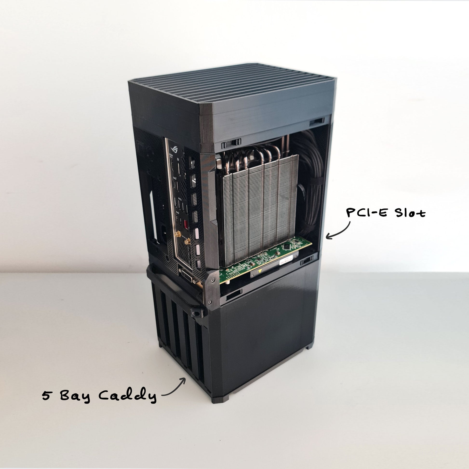 MASS - Stackable NAS ITX Enclosure – MODCASE